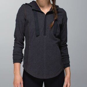 Lululemon Post Sweat Pullover Half Zip Hoodie Size 4